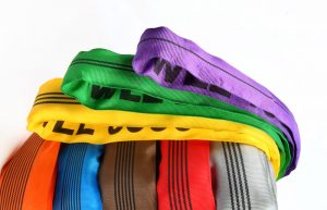 Nylon and Polyester Roundslings fro Cranes and Travel Lifts