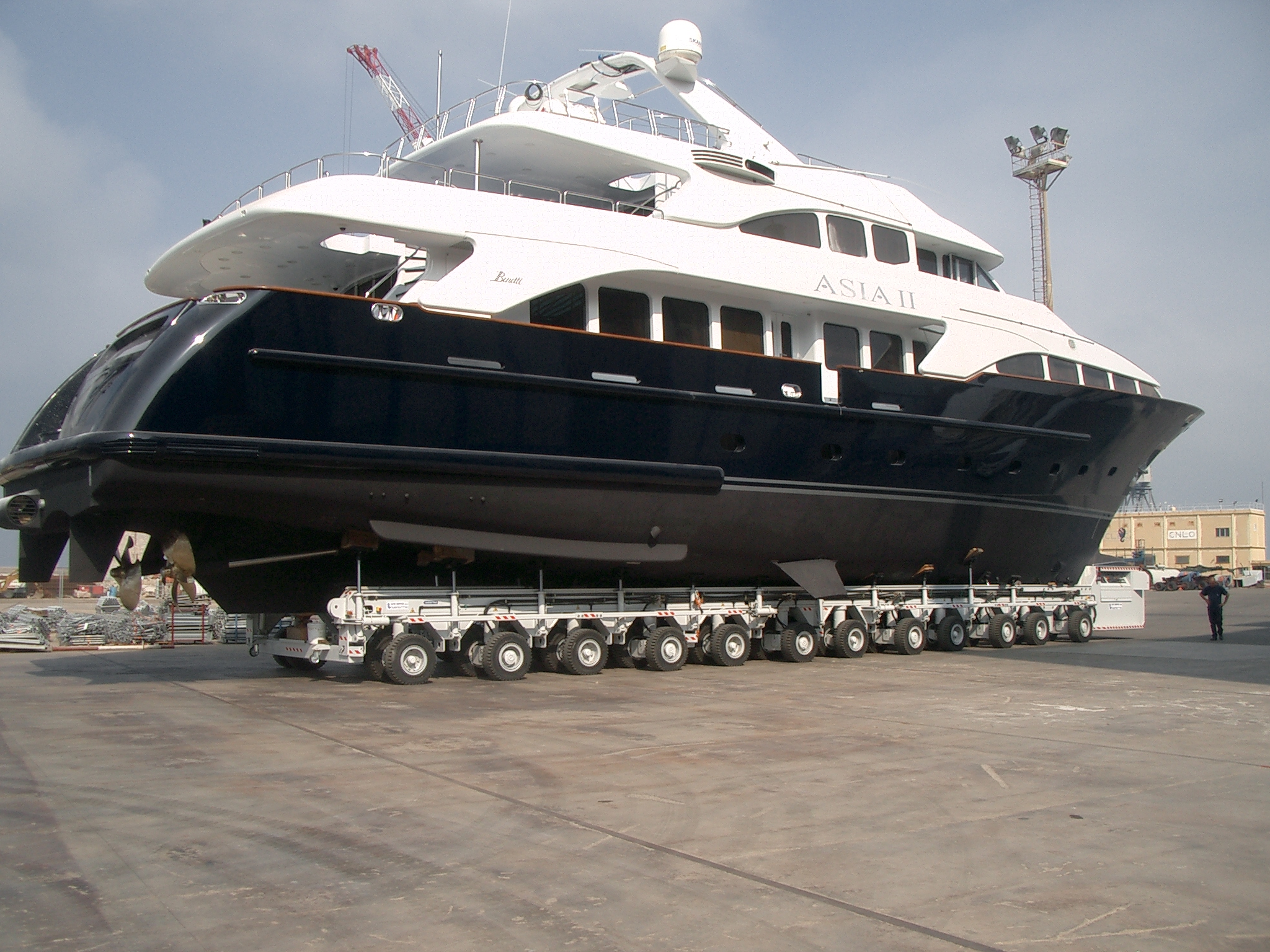 yacht transport trailer for sale